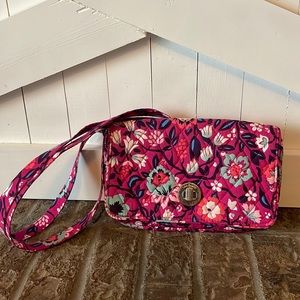 Vera Bradley Pink Crossbody Shoulder Bag